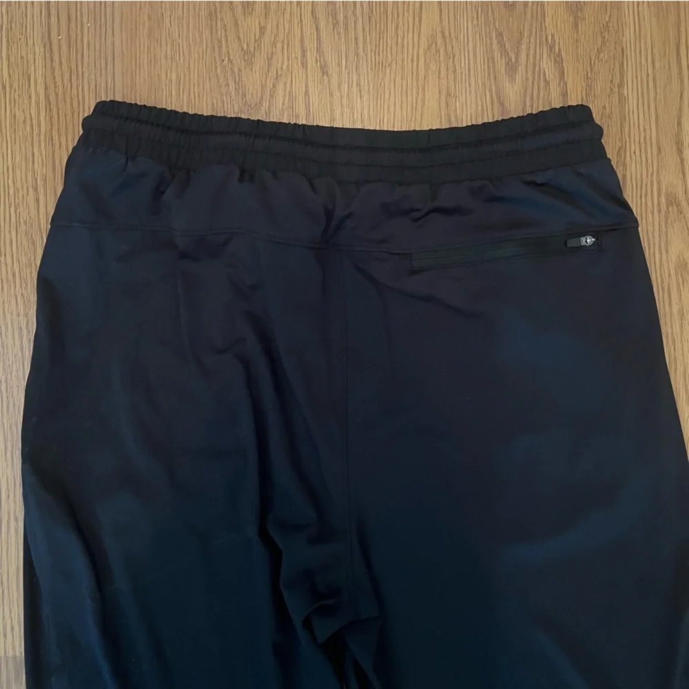 G Gradual Men's Black Jogger Pants with Logo Size Large